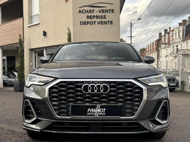 Audi Q3 Sportback 2.0 35 TDI - S LINE 150 - BV S Gris fonc de 2022