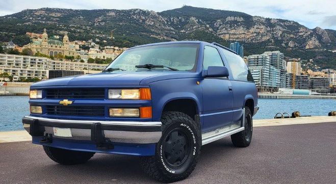 Chevrolet Blazer K5 1994 V8 350ci BA4 4WD Bleu mat de 1994