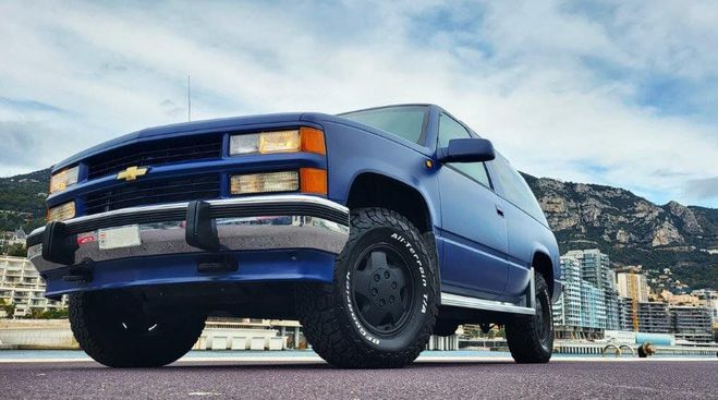 Chevrolet Blazer K5 1994 V8 350ci BA4 4WD Bleu mat de 1994