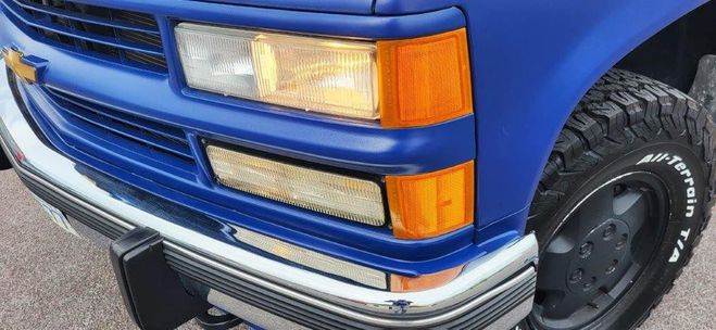 Chevrolet Blazer K5 1994 V8 350ci BA4 4WD Bleu mat de 1994