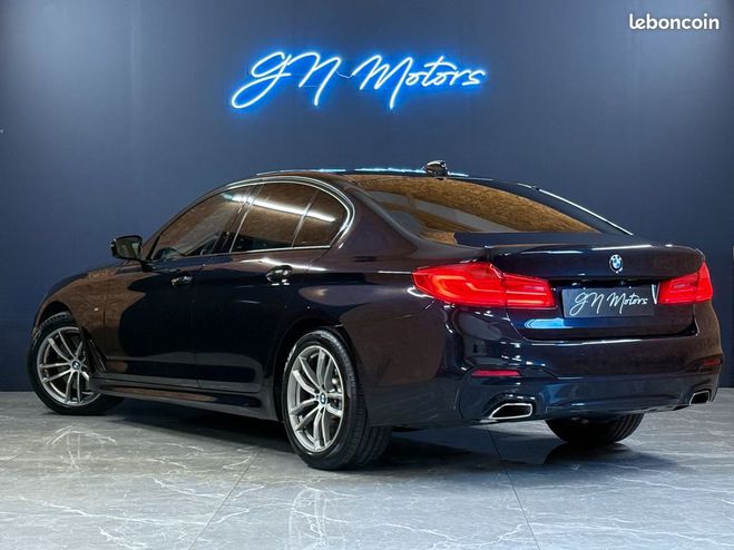 BMW Serie 5 530d g30 265ch m sport FRANAISE 2EME MA Bleu de 2017