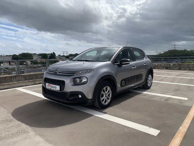 Citroen C3 PURETECH 82CH FEEL BUSINESS S&S E6.D Gris F de 2020