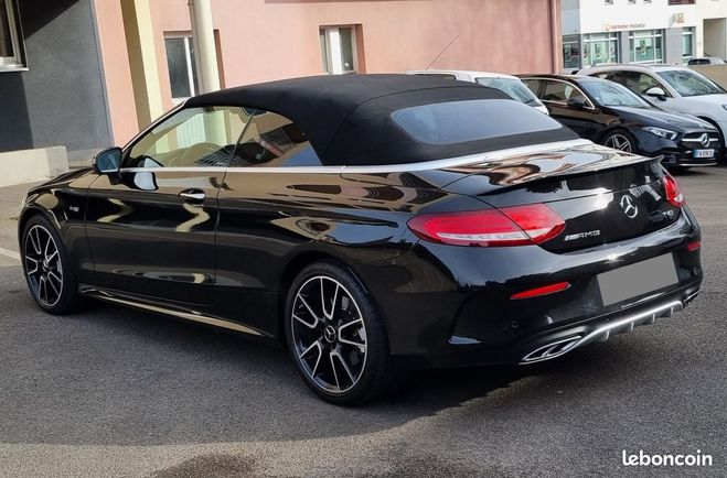 Mercedes Classe C 43 AMG Cabriolet V6 BiTurbo 367cv 4Matic Noir de 2016