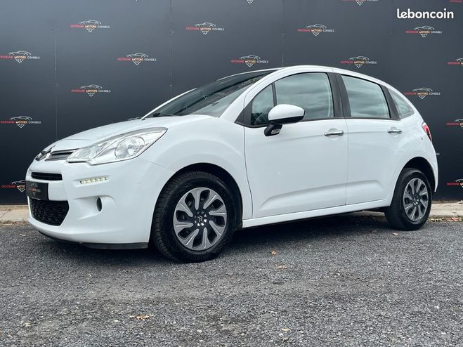 Citroen C3 1.4 hdi 75ch Confort Blanc de 2015