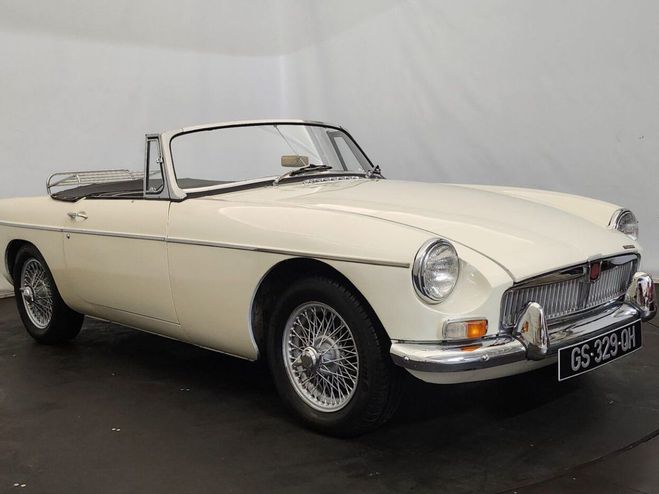 MG MGB B cabriolet Blanc de 1967