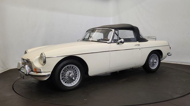 MG MGB B cabriolet Blanc de 1967