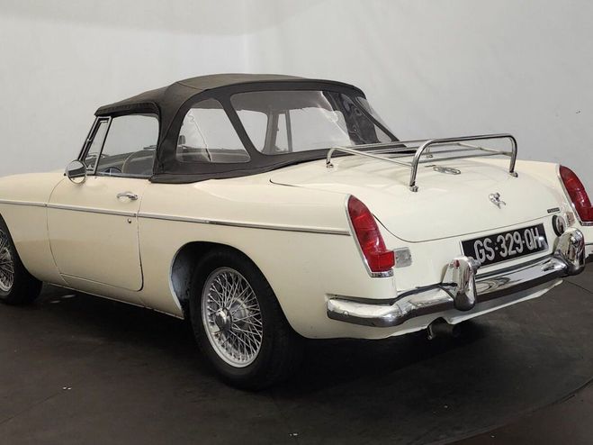 MG MGB B cabriolet Blanc de 1967