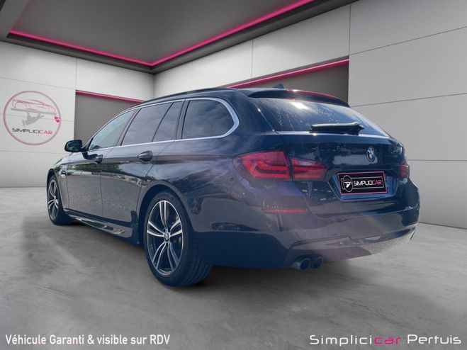 BMW Serie 5 TOURING F11 520d 184ch Sport Design A Bleu de 2010