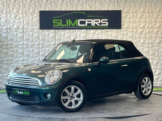 Mini Cabrio II (R57) Cooper 120ch VERT FONCE de 2009