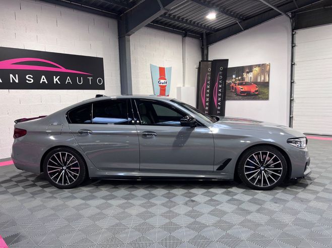 BMW Serie 5 G30 540i 340 ch BVA8 M Sport Gris de 2017