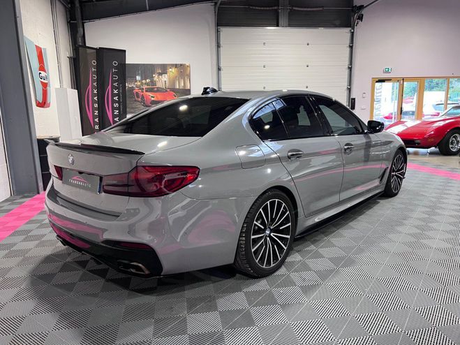 BMW Serie 5 G30 540i 340 ch BVA8 M Sport Gris de 2017