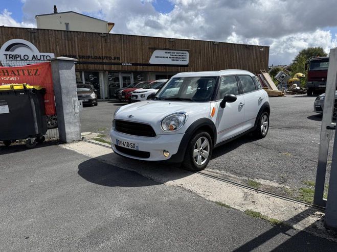 Mini One Countryman 1.6 D - 90 Clim   Radar AR BLANC de 2015