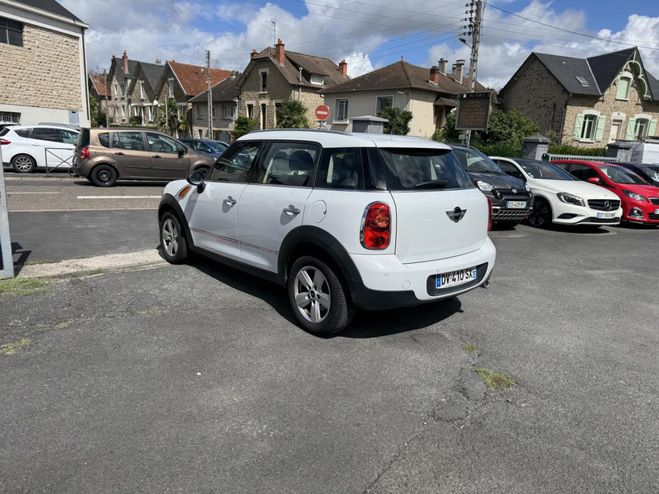 Mini One Countryman 1.6 D - 90 Clim   Radar AR BLANC de 2015