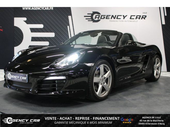 Porsche Boxster 981 2.7i 265 BV PDK Cabriolet Suivi Parf Noir de 2014