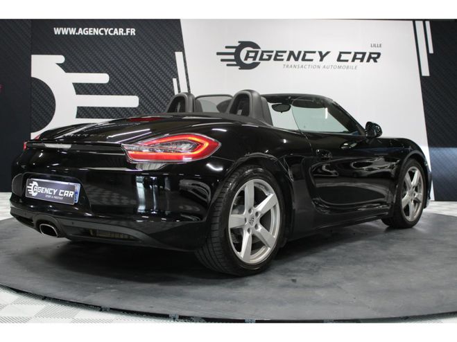 Porsche Boxster 981 2.7i 265 BV PDK Cabriolet Suivi Parf Noir de 2014