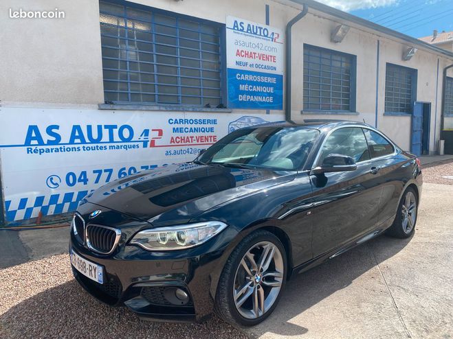BMW Serie 2 coupe (f22) 218da 150ch m sport suivi Noir de 2016