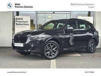  Voir détails -BMW X3 xDrive30e 292ch M Sport à Cholet (49)