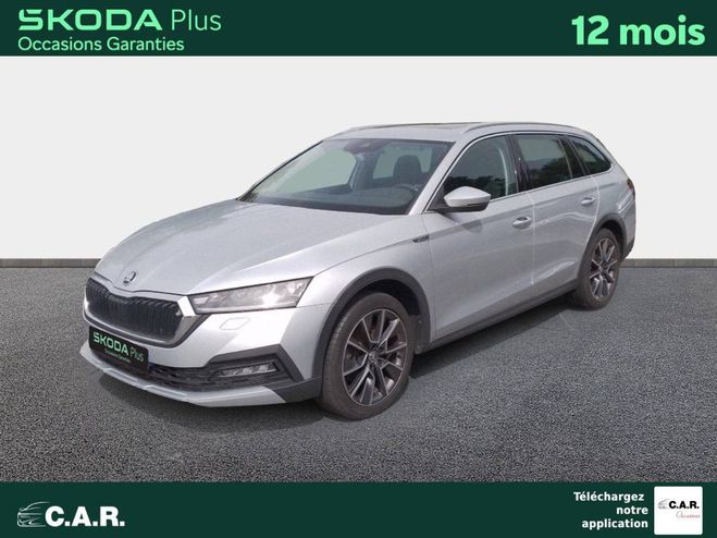Skoda Octavia Combi 2.0 TDI 150 ch DSG7 4x4 Scout Gris de 2021
