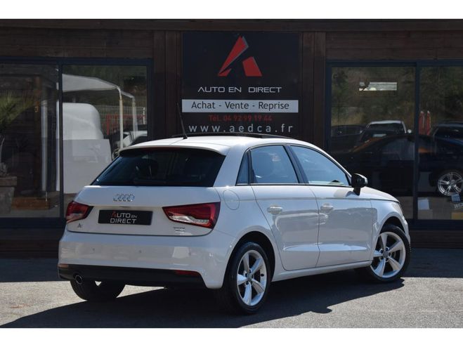Audi A1 Sportback 1.0 TFSI ultra - 95 - BV S-Tro BLANC de 2017