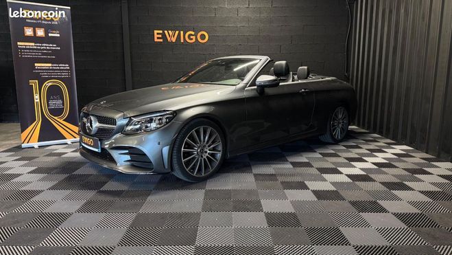 Mercedes Classe C CABRIOLET 2.0 220 D 195 AMG LINE 9G-TRON Gris de 2020
