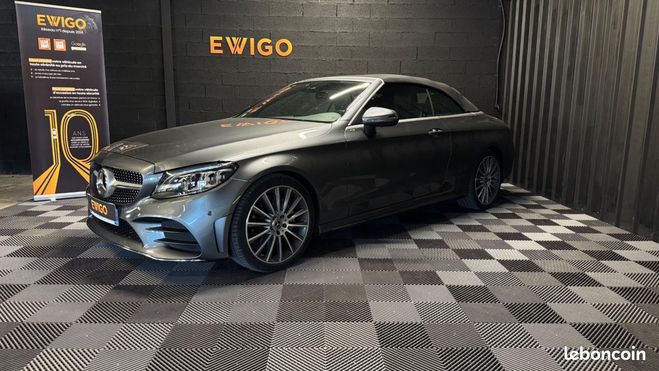 Mercedes Classe C CABRIOLET 2.0 220 D 195 AMG LINE 9G-TRON Gris de 2020