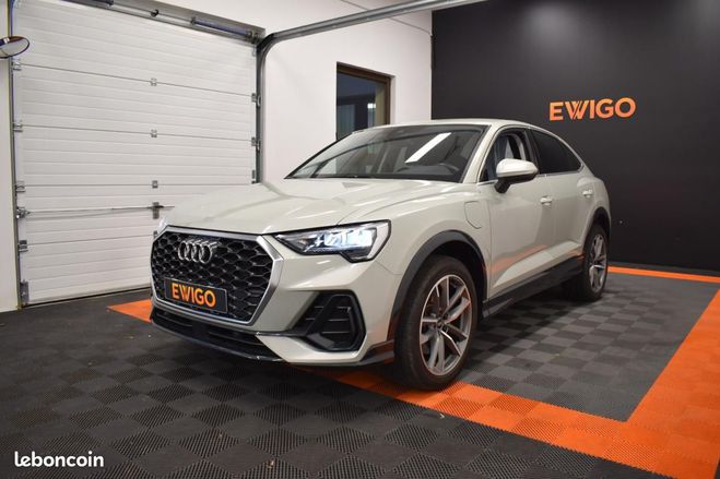 Audi Q3 Sportback 1.4 45 TFSIE 245ch S-LINE ENTR Blanc de 2021