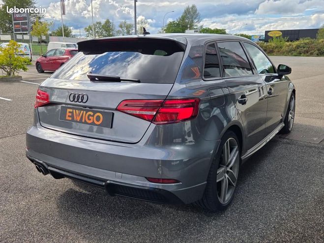Audi A3 Sportback 2.0 TDI 150 S-LINE S-TRONIC BV Gris de 2018