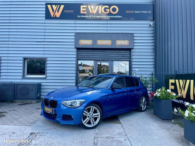 BMW Serie 1 2.0 125I 218ch Pack M BVA8 Historique Co Bleu de 2012
