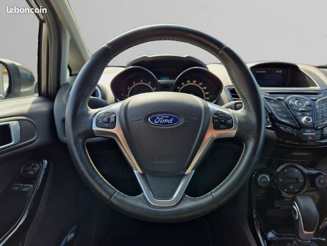 Ford Fiesta 1.0 SCTI 100 FREETECH BVA CLIM AUTO   RA Gris de 2016