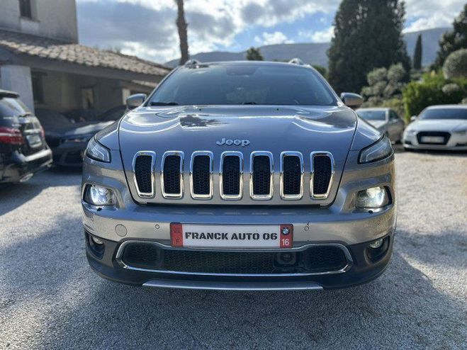 Jeep Cherokee 2.0 MULTIJET 170CH LIMITED ACTIVE DRIVE  Gris F de 2014