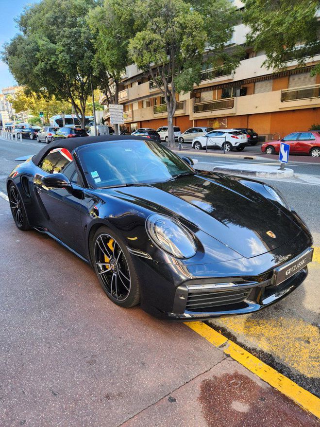 Porsche 911 (992) CABRIOLET 3.8 650 TURBO S Noir de 2021