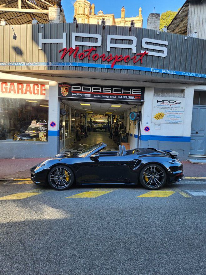 Porsche 911 (992) CABRIOLET 3.8 650 TURBO S Noir de 2021