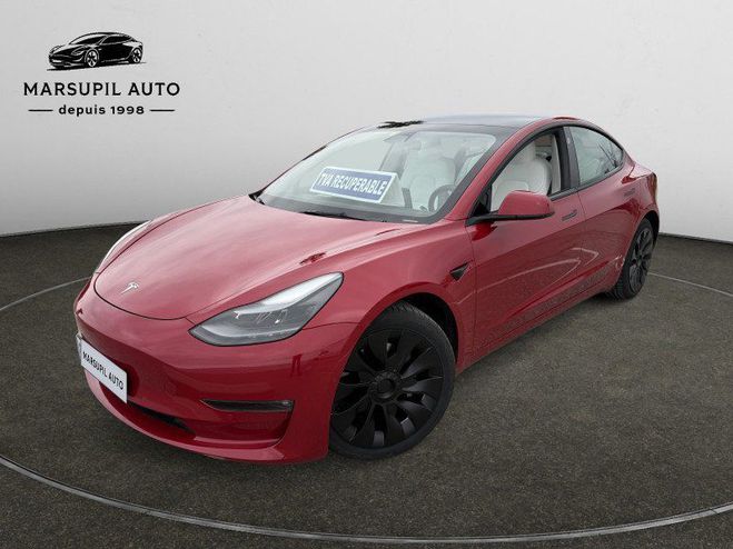 Tesla Model 3 LONG-RANGE DUAL MOTOR AWD MY21 Rouge de 2021