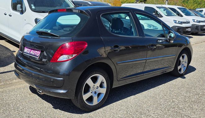 Peugeot 207 1.6 HDI 90CH ALLURE 2011 CUIR GPS PANO R noir de 2011