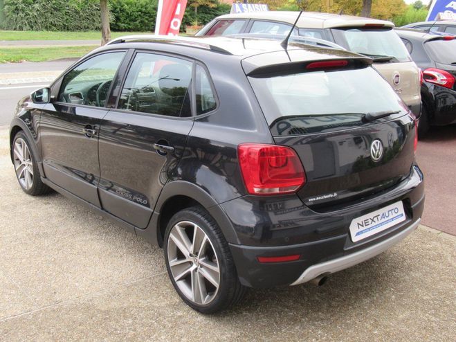Volkswagen Crosspolo 1.6 TDI 90CH FAP DSG7 5P Noir de 2012