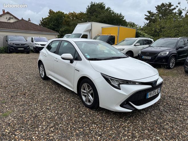 Toyota Corolla 122h Dynamic Garantie 12 mois Camra de  Blanc de 2020