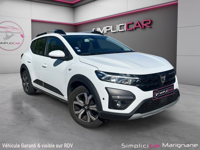 Dacia Sandero ECO-G 100 - 22 Stepway Confort-CAMRA DE Blanc de 2022