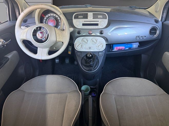 Fiat 500 0.9 8V 85 ch TwinAir SS Lounge Gris de 2011