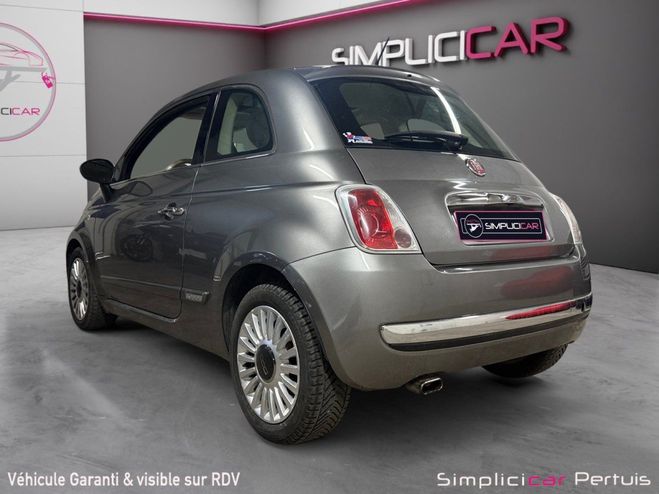 Fiat 500 0.9 8V 85 ch TwinAir SS Lounge Gris de 2011