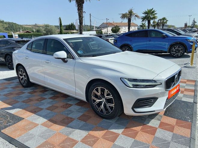Volvo S60 B4 197 MHEV BVA CORE + GPS Camra Blanc de 2024
