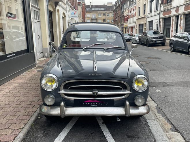 Peugeot 403 ATTELAGE Gris de 1963