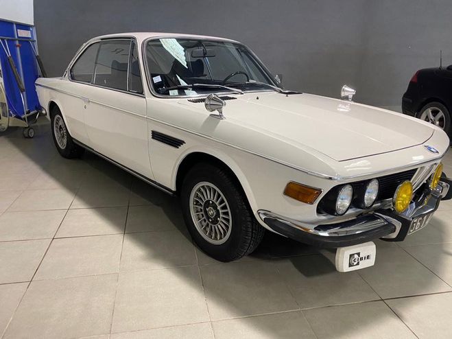 BMW 3.0 CS  Blanc de 1974