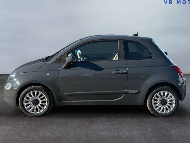 Fiat 500 1.2 8v 69ch Eco Pack Lounge ** Historiqu GRIS C de 2020