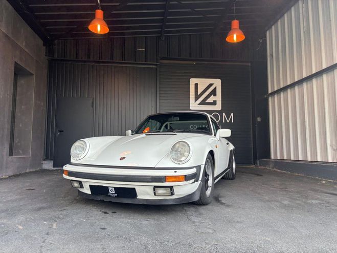 Porsche 911 3.2i - 231 Carrera BLANC de 1984