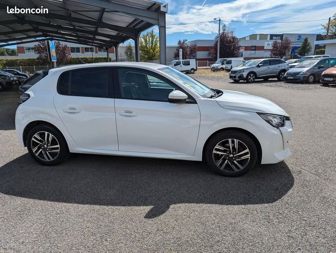 Peugeot 208 1.5 blue hdi 100 ALLURE, CAMERA Blanc de 2020
