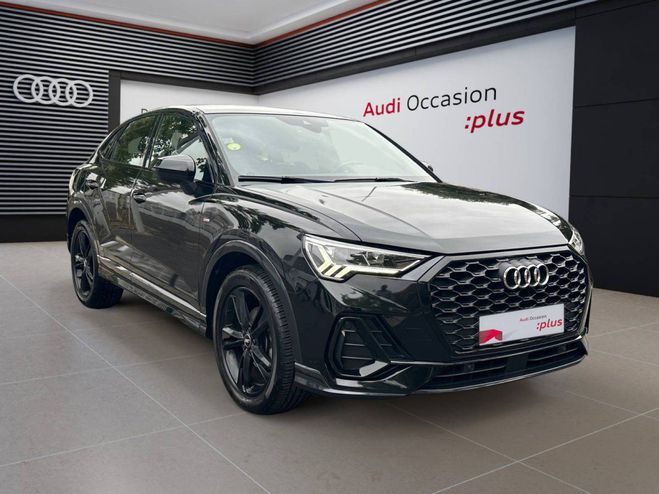 Audi Q3 Sportback 35 TDI 150 ch S tronic 7 S lin Noir de 2019