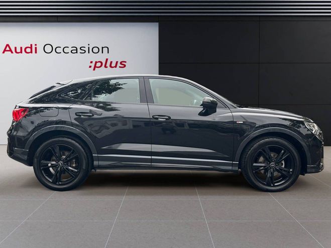 Audi Q3 Sportback 35 TDI 150 ch S tronic 7 S lin Noir de 2019