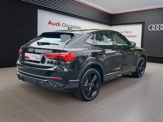 Audi Q3 Sportback 35 TDI 150 ch S tronic 7 S lin Noir de 2019