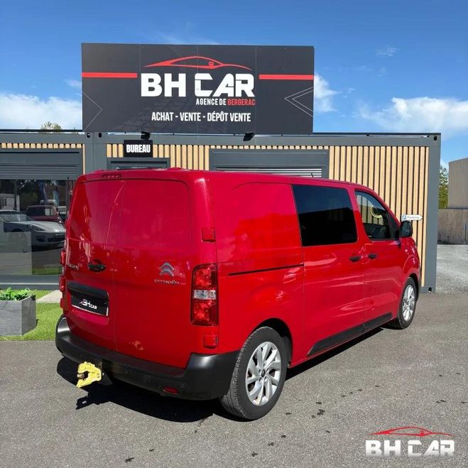 Citroen Jumpy CABINE APPROFONDIE TAILLE M BLUEHDI 180  Rouge de 2022