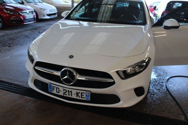 Mercedes Classe A 160 BUSINESS LINE 110 CV GPS 3D CAMRA R Blanc Alpin de 2019